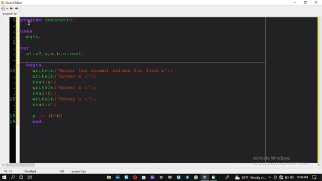 How to Solve Quadratic Equations in less than 1 Second Using Pascal смотреть онлайн