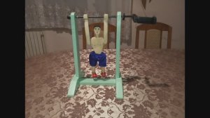 Акробат-Турникмэн. Деревянная  игрушка своими руками ,  Как сделать механическую игрушку из дерева,