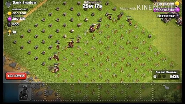 Clash of Clans Private Server 50 Max Hog Riders vs 150 Level 1 Canons смотреть онлайн