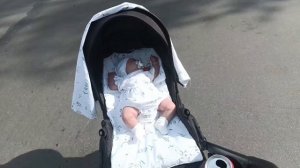 Шопинг с куклой Реборн 🛍️/ прогулка в коляске с реборном🐰
