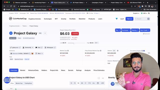 Gal Token Bull Run 100x || Don’t Buy before knowing this || Project Galaxy || Gal Coin смотреть онлайн