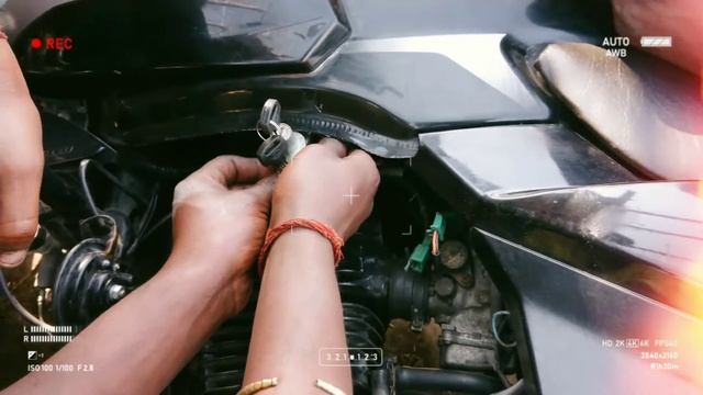 Pulsar normal petrol T changed to key lock type petrol T- DIY смотреть онлайн