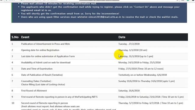 NIMCET 2018 NOTIFICATION|| MCA COMMON ENTRANCE TEST FOR NIT'S смотреть онлайн