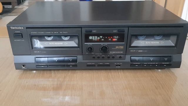 Technics RS TR313 HIFI Doppel Cassette Deck смотреть онлайн