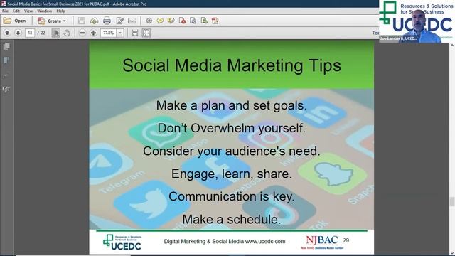 Managing Social Media for a Small Business смотреть онлайн