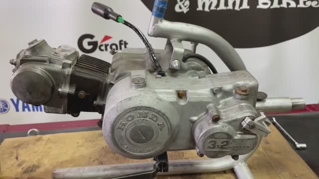 Honda Motra Ct50 обзор двигателя с частичной разборкой