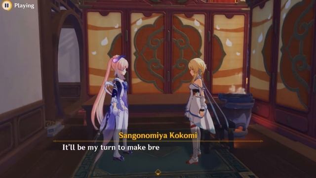 All Kokomi Serenitea Pot Dialogues (JP & ENG) смотреть онлайн