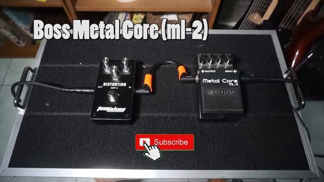 TOMSLINE ADT-1 DISTORTION VS BOSS METAL CORE (ML-2) | ENAKAN PEDAL MANA!? | MusicExperiment #44 смотреть онлайн