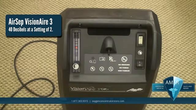 AirSep Visionire 3 Noise Decibel Level | SOMATCO سوماتكو смотреть онлайн