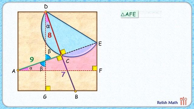 Find radius of semicircle in square #maths #geometry #cds #cat #sat #iit #cbse #ssc #cgl 321 смотреть онлайн