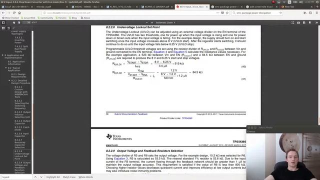 Designing 6V Buck Converter using TPS54360 in KiCad 5.0 - Embedded System Consultant Explains смотреть онлайн