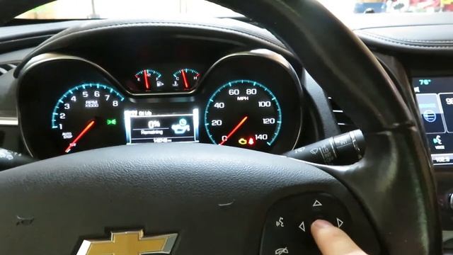2014-2020 Chevy Impala Oil Life Reset смотреть онлайн