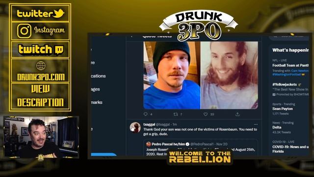 Pedro Pascal Makes Terrible Tweet About Mourning Kyle Rittenhouse Assailants Then Gets Destroyed