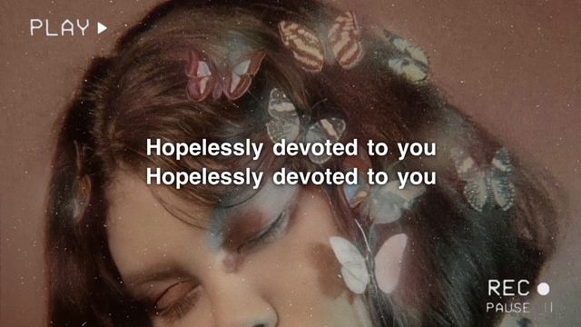 Olivia Newton-John - Hopelessly Devoted To You (slowed + reverb with lyrics) смотреть онлайн