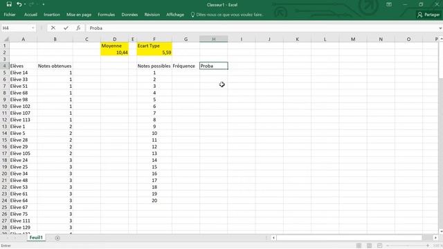 Excel Loi normale Probabilité Courbe de Gauss et autres fonctions смотреть онлайн