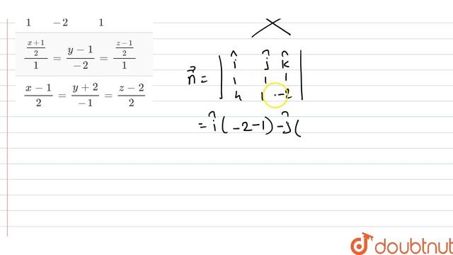 The equation of the line `x+y+z-1=0 and 4x+y-2z+2=0` written in the symmetrical form is смотреть онлайн