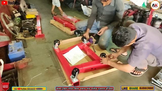 Hydraulic Engine Shop Crane |🔥|हाइड्रॉलिक इंजन शोप क्रेन | Abdul Kurad Tractor Video | смотреть онлайн
