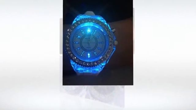 Светящиеся часы Light Swarovski смотреть онлайн