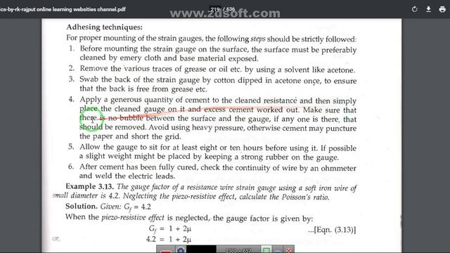 adhensing techniques of starin gauge смотреть онлайн