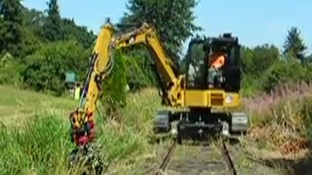 CAT 308D SB CR RAIL X® Ditching смотреть онлайн
