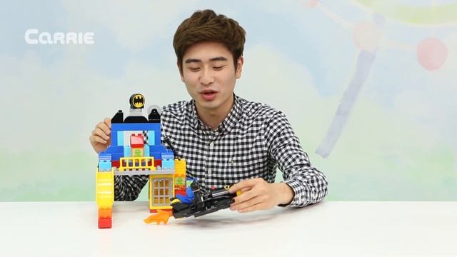 캐빈의 레고 듀플로 배트맨 블럭 장난감 만들기 놀이 | 캐리 앤 플레이 смотреть онлайн