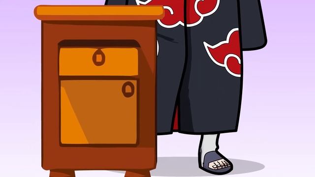 Chibi Naruto vs Pain! Most unexpected ending.... Banana Naruto Animation смотреть онлайн