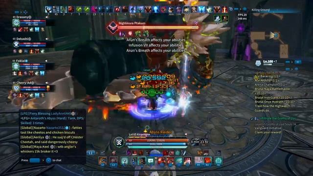 Tera Online Console Warrior GlsHM DPS Having some fun смотреть онлайн
