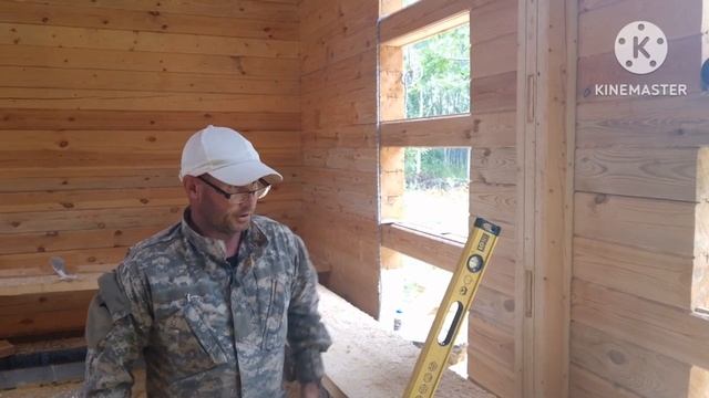 как избежать прогиба в длинных стенах в срубах из бруса. смотреть онлайн