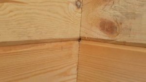 Финский профиль на профилированном брусе