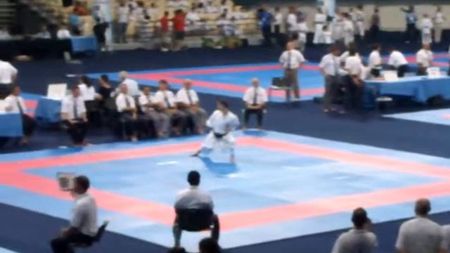 10th SKIF World Championship Greece 2009 - Semifinal Kata Gojūshiho Dai - Thomas Visnovsky Belgium смотреть онлайн