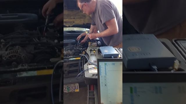 Testing EGR solenoid and control of it смотреть онлайн