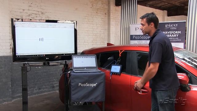 PicoScope Testing Keyless Entry Sensor смотреть онлайн