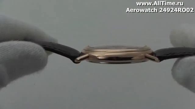 Мужские наручные швейцарские часы Aerowatch 24924RO02 смотреть онлайн