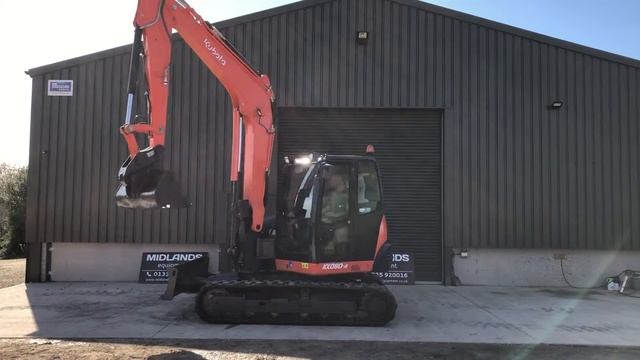 2015 KUBOTA KX080-4 For Sale смотреть онлайн