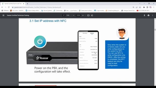 YSCT (for Arabic) Lesson 1: P-Series PBX Overview & Basic Settings смотреть онлайн