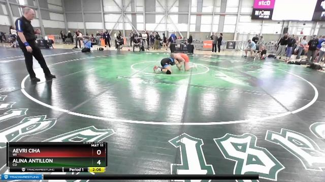 62 Lbs Cons. Round 4 - Aevri Ciha, WI Vs Alina Antillon, CO D630 смотреть онлайн