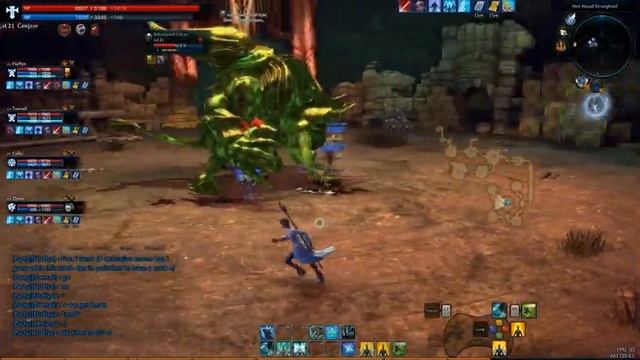 Tera Rising // First Dungeon lvl 20 // смотреть онлайн