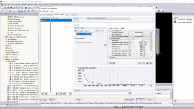 FAQ 004237 | When designing seismic equivalent loads with a Response Spectra Analysis (RSA) in RF.. смотреть онлайн