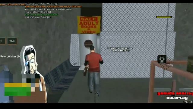 GTA SAMP SERVER INDONESIA GAJI GEDE DAN STARTER PACK GEDE | GTA SAMP ANDROID INDONESIA смотреть онлайн