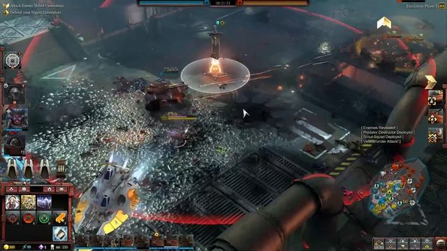 Dawn of war 3 - Massive battles with many vehicles and walkers смотреть онлайн