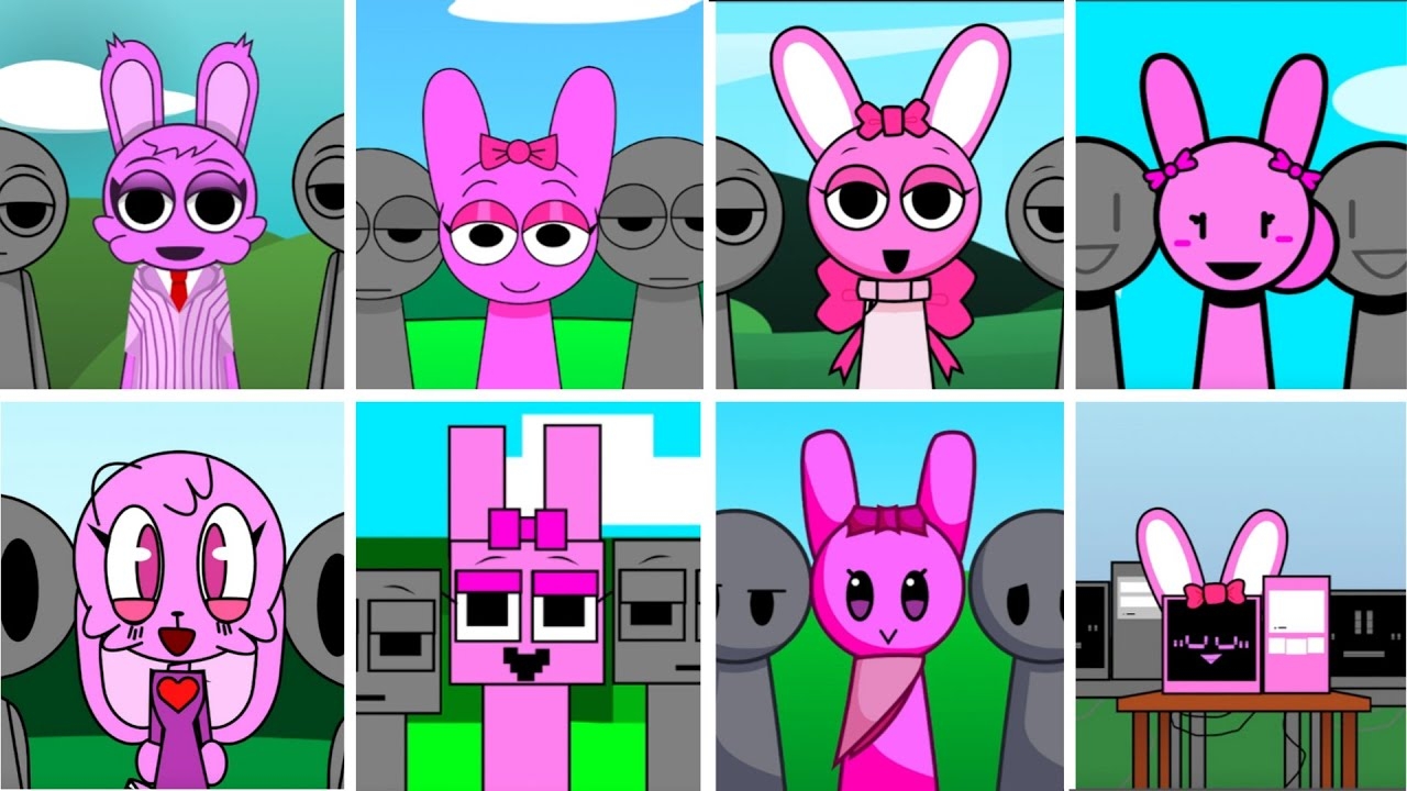 ВСЕ ВЕРСИИ ПИНКИ - СПРУНКИ смотреть онлайн