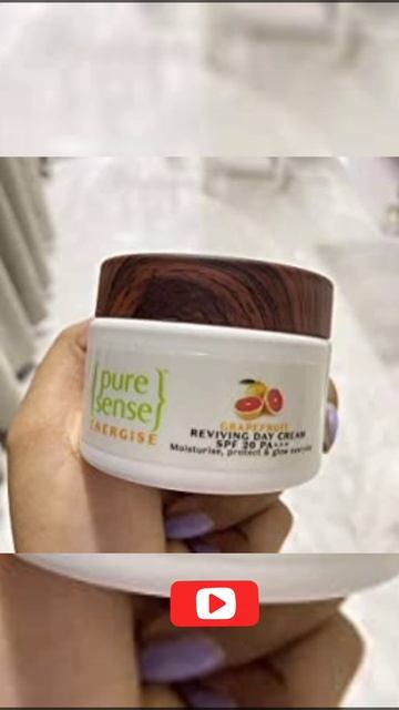 Pure Sense Grapefruit Reviving Day Cream | 50ml #shorts #skincare #trending #viralvideo