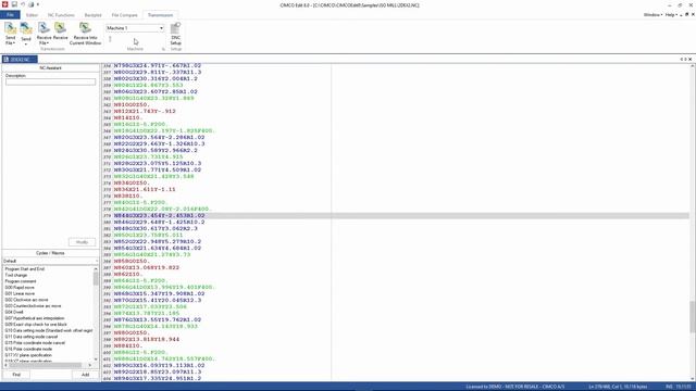 DNC Transmission In CIMCO Edit (4/6)