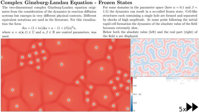 Complex Ginzburg-Landau Equation - Frozen States смотреть онлайн