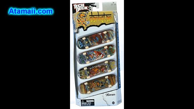Tech Deck Fingerboards 4-Packs Toys Review: The Last Series? смотреть онлайн