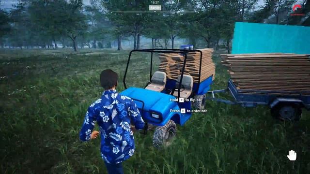 PAINTING OUR CUSTOM COW BARN | RANCH SIMULATOR PART 8 IN HINDI смотреть онлайн