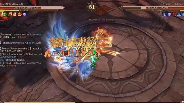 MU Archangel Arena - lDeathNote vs Albedo смотреть онлайн