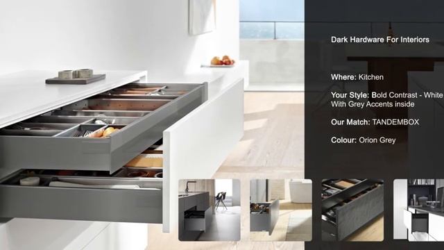 BLUM LEGRABOX & TANDEMBOX DARK DRAWER SYSTEMS смотреть онлайн