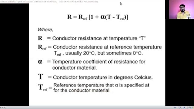 15 01 2022 EMI Resistance Temparsture Co efficient and Transducers смотреть онлайн