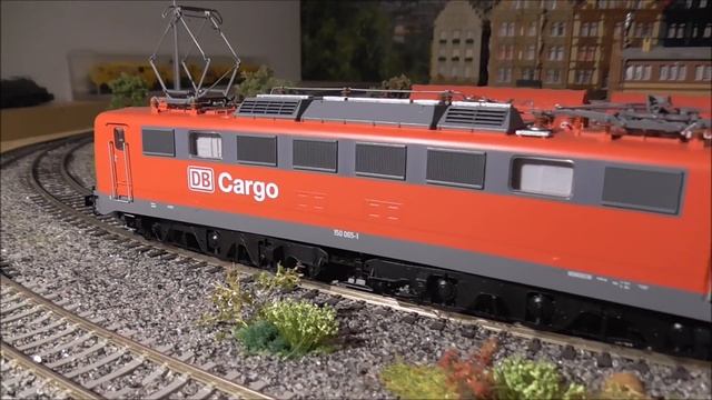 Modelleisenbahn H0 Lokvorstellung Piko Expert BR 150 #51646 / model railway Train POV 鉄道模型のレイアウト смотреть онлайн